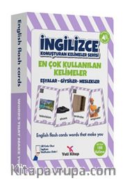 İngilizce Kelime  Kartları Eşyalar-Giysiler-Meslekler