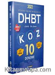 2022 DHBT Koz Lisans Önlisans Tamamı Çözümlü 10 Deneme  