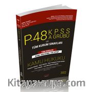P48 KPSS A Grubu ve Tüm Kurum Sınavları Kamu Hukuku Konu Anlatımlı 