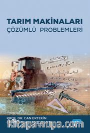 Tarım Makinaları Çözümlü Problemleri