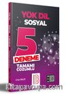 YÖKDİL Sosyal Tamamı Çözümlü 5 Deneme