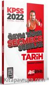 2022 KPSS Tarih ÖSYM Tarzı Seçmece Sorular Tamamı Çözümlü Soru Bankası