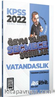 2022 KPSS Vatandaşlık ÖSYM Tarzı Seçmece Sorular Tamamı Çözümlü Soru Bankası