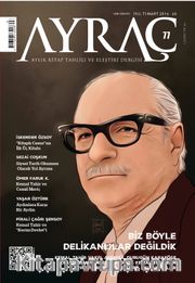 Ayraç Aylık Kitap Tahlili ve Eleştiri Dergisi Sayı:77 Mart 2016