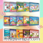 Çocuklar İçin IQ Geliştirici Zeka Oyunları (15 Kitap Set)