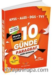 KPSS ALES DGS TYT 10 Günde Paragraf Soru Bankası