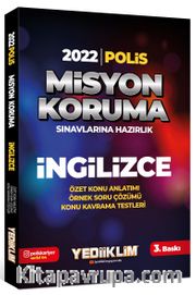 2022 Polis Misyon Koruma Sınavlarına Hazırlık İngilizce Konu Anlatımı 