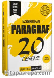 2022 KPSS ALES DGS Ezberbozab Paragraf 20 Deneme