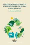 Türkiye'de Mikro Temelli Sürdürülebilir Kalkınma Uygulamaları