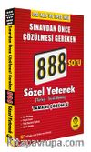 DGS ALES  888 Sözel Yetenek Video Çözümlü Soru Bankası