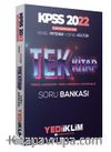 2022 KPSS Tüm Adaylar İçin Genel Yetenek Genel Kültür Tek Kitap Soru Bankası