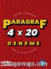 Paragraf 4x20 Deneme Video Çözümlü