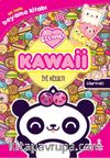 Kawaii İyi Hisset! En Tatlı Çıkartmalı Boyama Kitabı