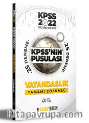 2022 KPSS'nin Pusulası Vatandaşlık Tamamı Çözümlü 25 Deneme 