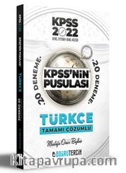2022 KPSS'nin Pusulası Türkçe Tamamı Çözümlü 20 Deneme