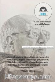 Kirpi Edebiyat ve Düşün Dergisi Sayı:08 Ocak-Şubat-Mart 2022