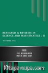 Research - Reviews in Science and Mathematics - II / December 2021