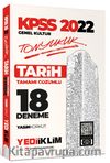 2022 KPSS Genel Kültür Tonyukuk Tarih Tamamı Çözümlü 18 Deneme