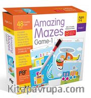 Amazing Mazes Game-1 - Grade-Level 1 - Ages 3-6