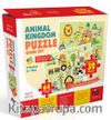 Animal Kingdom Game Set - 2 Puzzles in 1 Box - 64 Pieces Puzzle in Total - Ages 4+