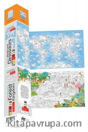 Big Mandala - Giant Size World and Dinosaurs - Giant Size Forest Kingdom