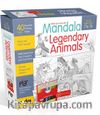 Mandala, Legandary Animals - For All Ages From 7 To 70 - A12-piece-colored Pencil Set is Included