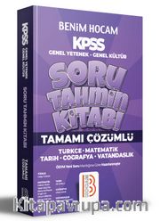 2022 KPSS Genel Yetenek Genel Kültür Tamamı Çözümlü Soru Tahmin Kitabı