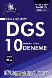 2016 DGS Tamamı Çözümlü 10 Deneme 