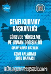 2022 Genelkurmay Başkanlığı Görevde Yükselme Konu Anlatımlı Soru Bankası