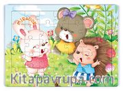 Mirador ve Arkadaşları Eğleniyor Ahşap Puzzle 35 Parça (XXXV-43)