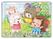 Mirador ve Arkadaşları Eğleniyor Ahşap Puzzle 54 Parça (LIV-43)