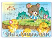 Mirador Ördeklerle Dans Ediyor Ahşap Puzzle 54 Parça (LIV-31)