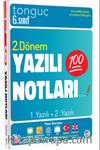 6. Sınıf Yazılı Notları 2. Dönem 1 ve 2. Yazılı