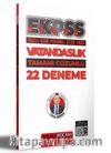2022 EKPSS Vatandaşlık Tamamı Çözümlü 22 Deneme 