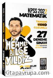 2022 KPSS Matematik Tamamı Video Çözümlü 27 Deneme Sınavı 