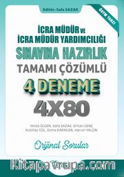 İcra Müdür ve İcra Müdür Yardımcılığı Sınavına Hazırlık Tamamı Çözümlü 4 Deneme