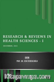 Research <br /> Reviews in Health Sciences - I / December 2021