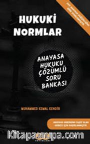 Hukuki Normlar Anayasa Hukuku Çözümlü Soru Bankası