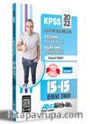 2022 KPSS Eğitim Bilimleri Gelişim Psikolojisi ve Öğrenme Psikoloji 15+15 Deneme Sınavı
