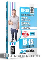 2022 KPSS Eğitim Bilimleri Gelişim Psikolojisi ve Öğrenme Psikoloji 15+15 Deneme Sınavı