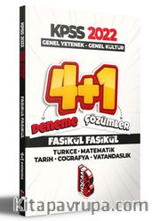 2022 KPSS Genel Yetenek-Genel Kültür 4+1 Fasikül Deneme