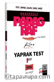 TYT KPSS ALES DGS MSÜ Benzersiz Paragraf Klas Serisi Tamamı Çözümlü Yaprak Test