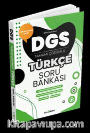 DGS Türkçe Tamamı Çözümlü Soru Bankası