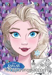 Disney Karlar Ülkesi Kraliçe Elsa Boyama Kitabı