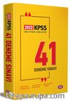 2022 KPSS Genel Yetenek - Genel Kültür 41 Deneme Sınavı
