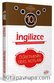 10.Sınıf İngilizce Öğretmenin Ders Notları