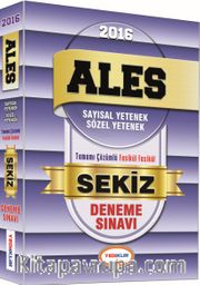 2016 ALES Sayısal Yetenek Sözel Yetenek Sekiz Deneme Sınavı