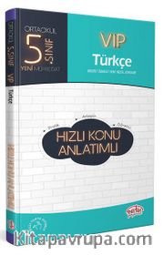 5. Sınıf VIP Türkçe Hızlı Konu Anlatımlı