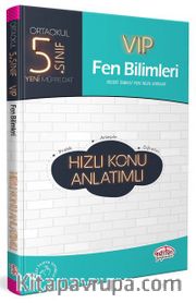 5. Sınıf VIP Fen Bilimleri Hızlı Konu Anlatımlı