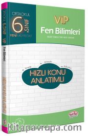 6. Sınıf VIP Fen Bilimleri Hızlı Konu Anlatımlı